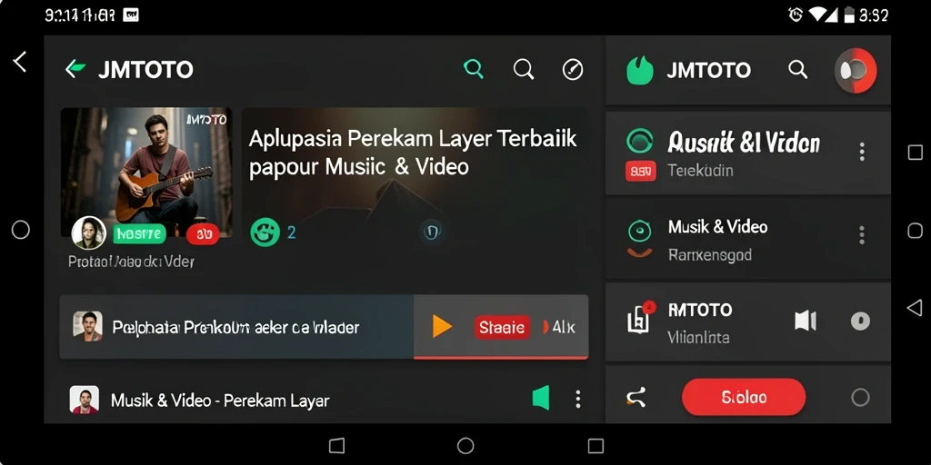 Antarmuka pengguna JMTOTO yang menarik dan intuitif.