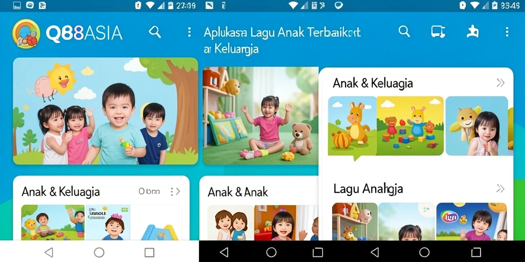 Tampilan antarmuka intuitif dan warna-warni dari QQ88ASIA