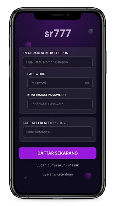 Buat Akun Baru di sr777 Secara Mudah